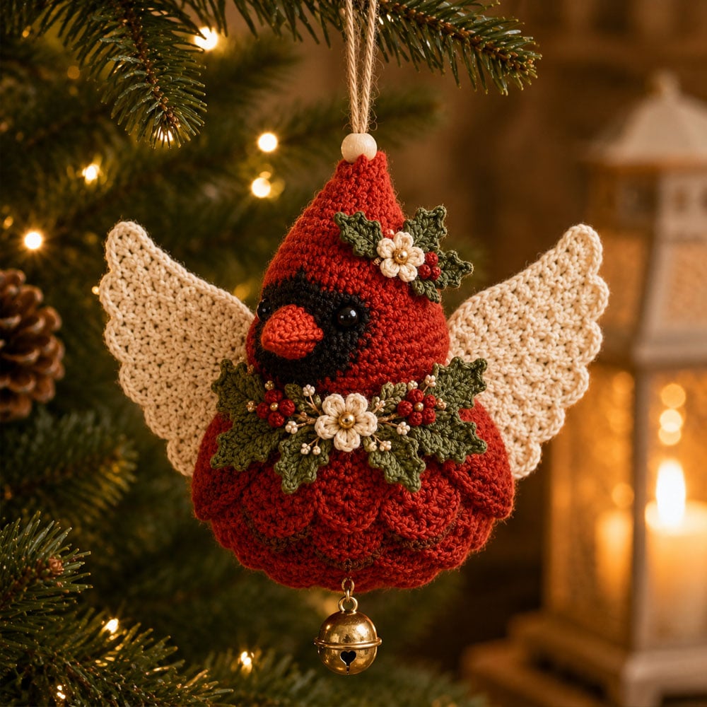 Animal Angel Crochet Ornament DIY Kit