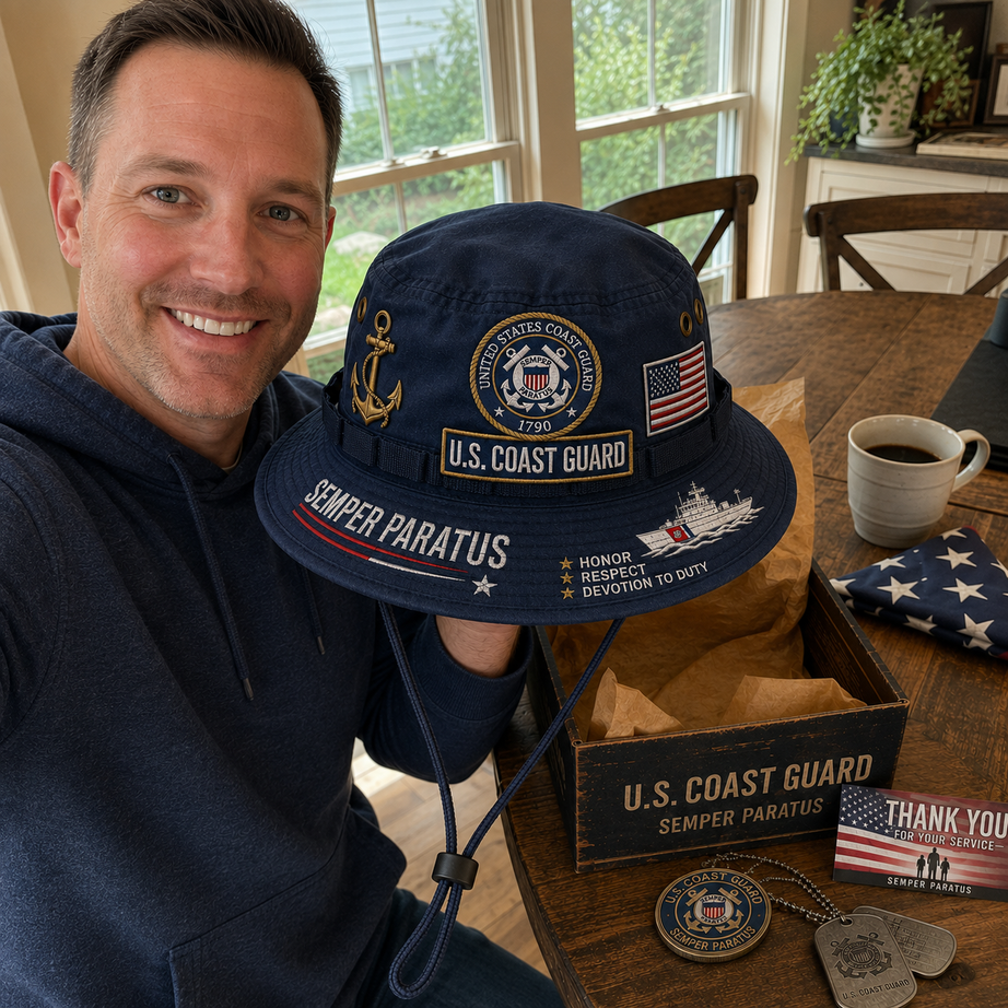 U.S. Coast Guard Semper Paratus Tribute Boonie Hat