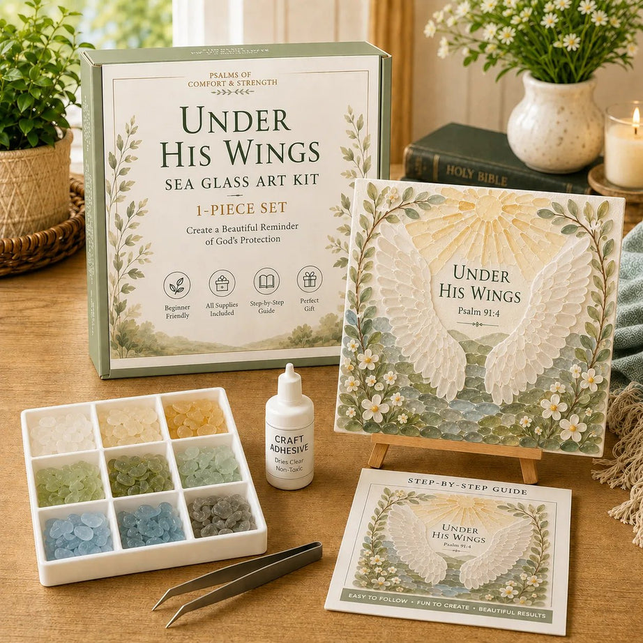 Psalms of Comfort & Strength Glass Art Kit
