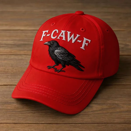 F-CAW-F Crow Hat (Printed patterns, not embroidery)