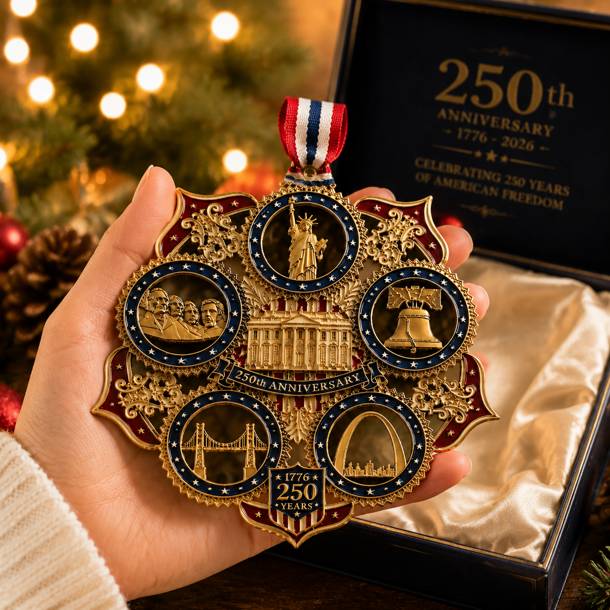 Anniversary Christmas Tree Ornament