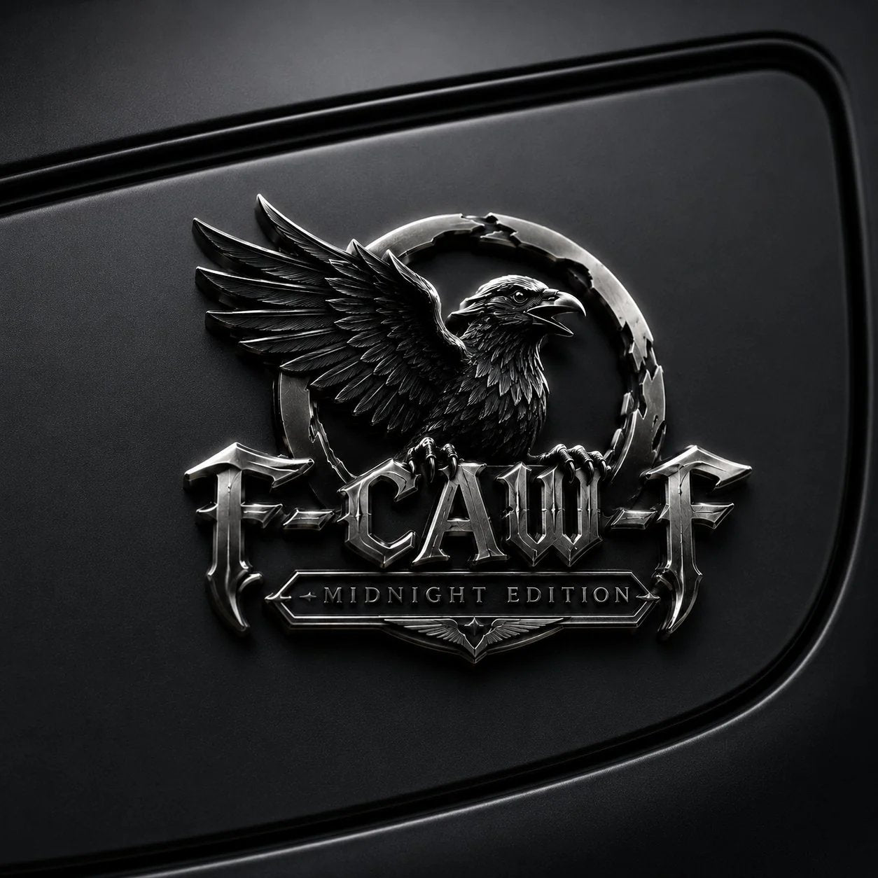 F-CAW-FTM Midnight Edition Metal Emblem