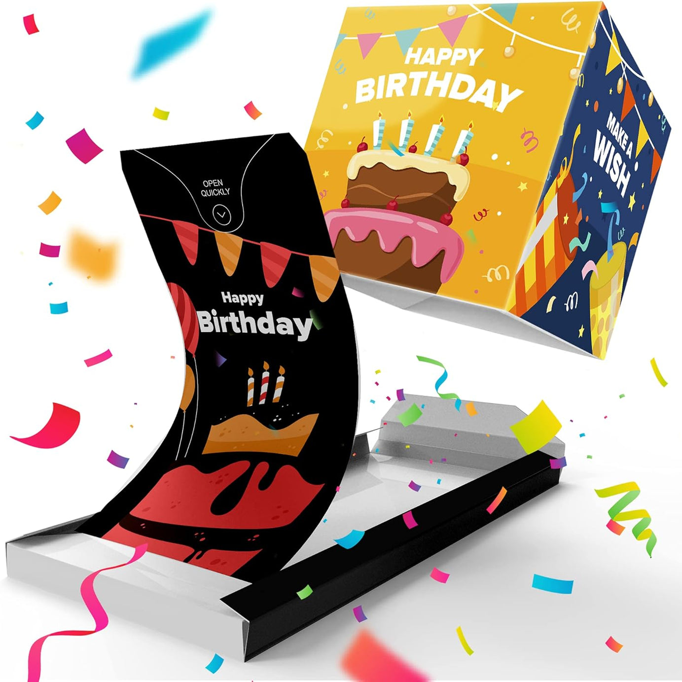 Exploding Confetti Surprise Card – Pop-Up Joy in Every Envelope