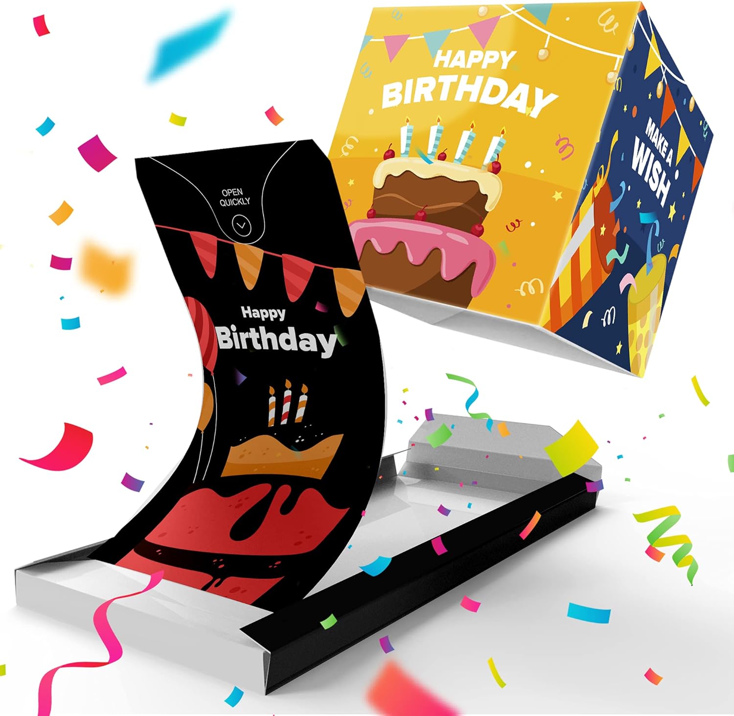Exploding Confetti Surprise Card – Pop-Up Joy in Every Envelope