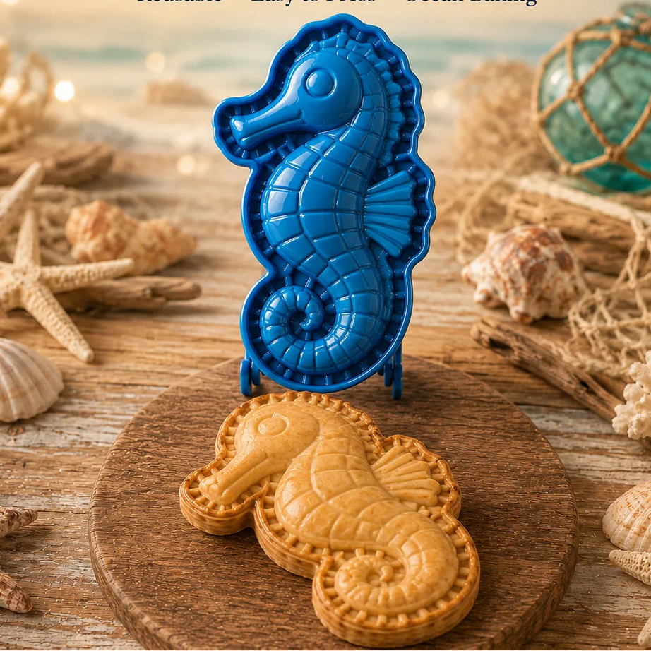 8-Design Ocean Filled Pie Press Collection