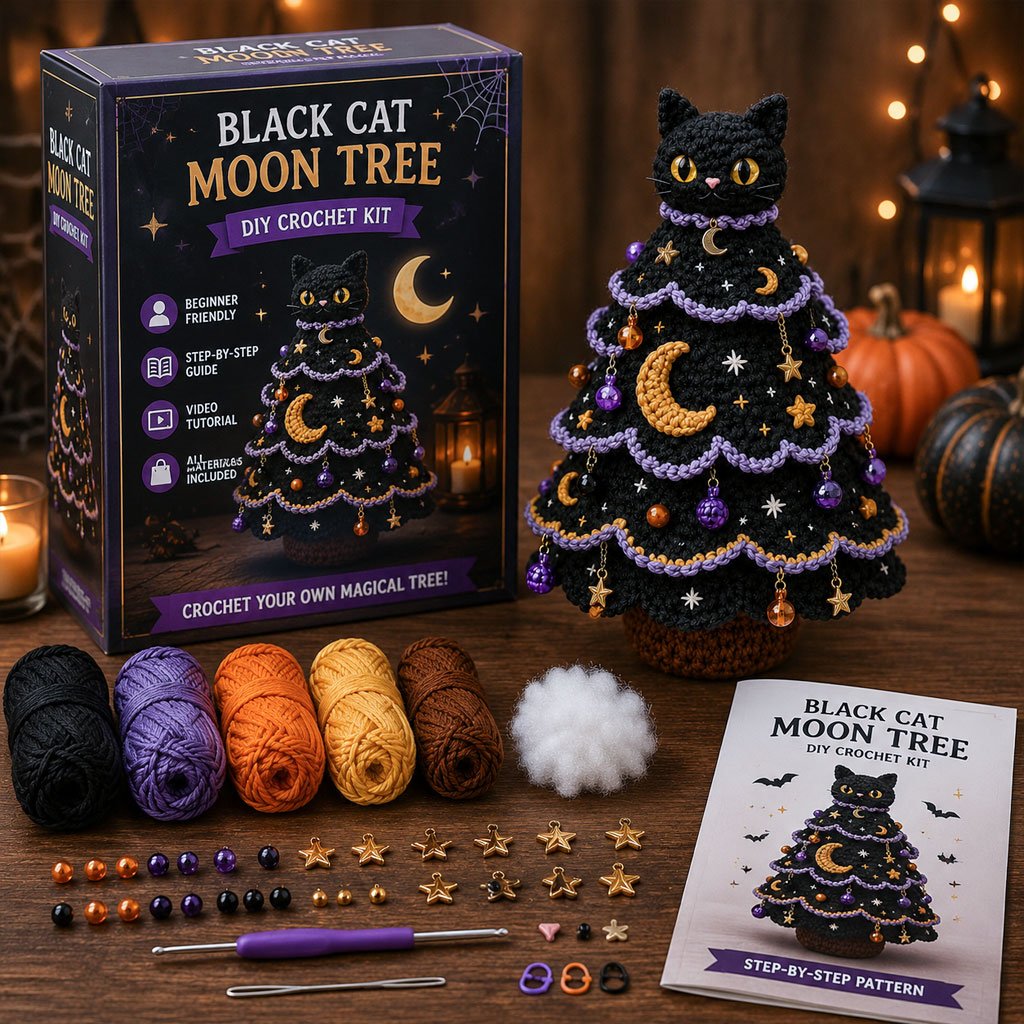 Halloween Tree DIY Crochet Kit