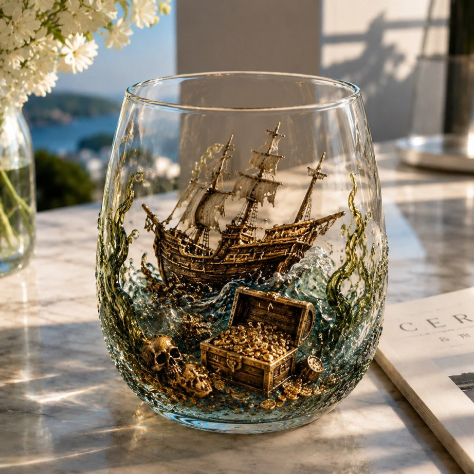 Release The Kraken Pirate Glass Collection