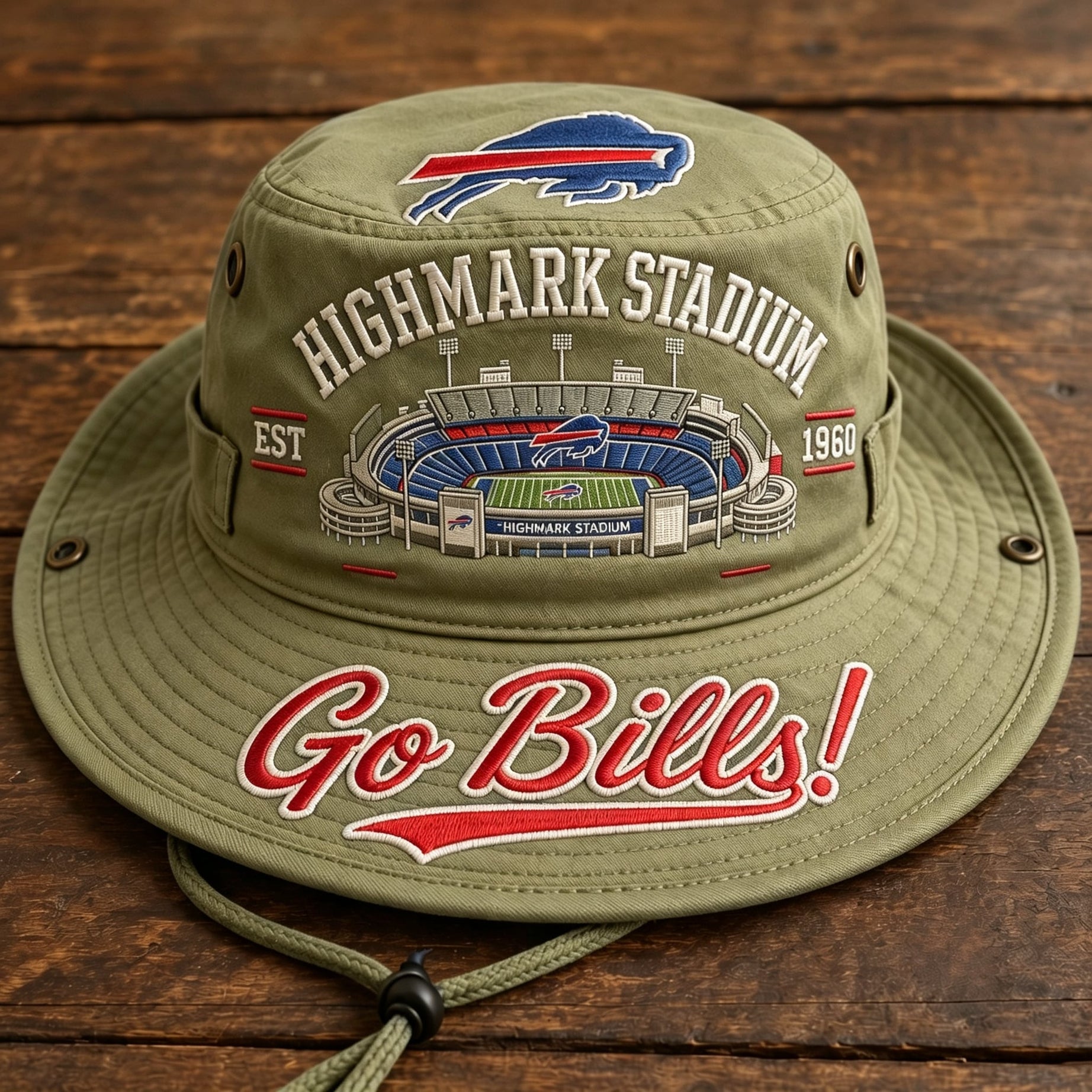 Go Bills Highmark Stadium Boonie Hat