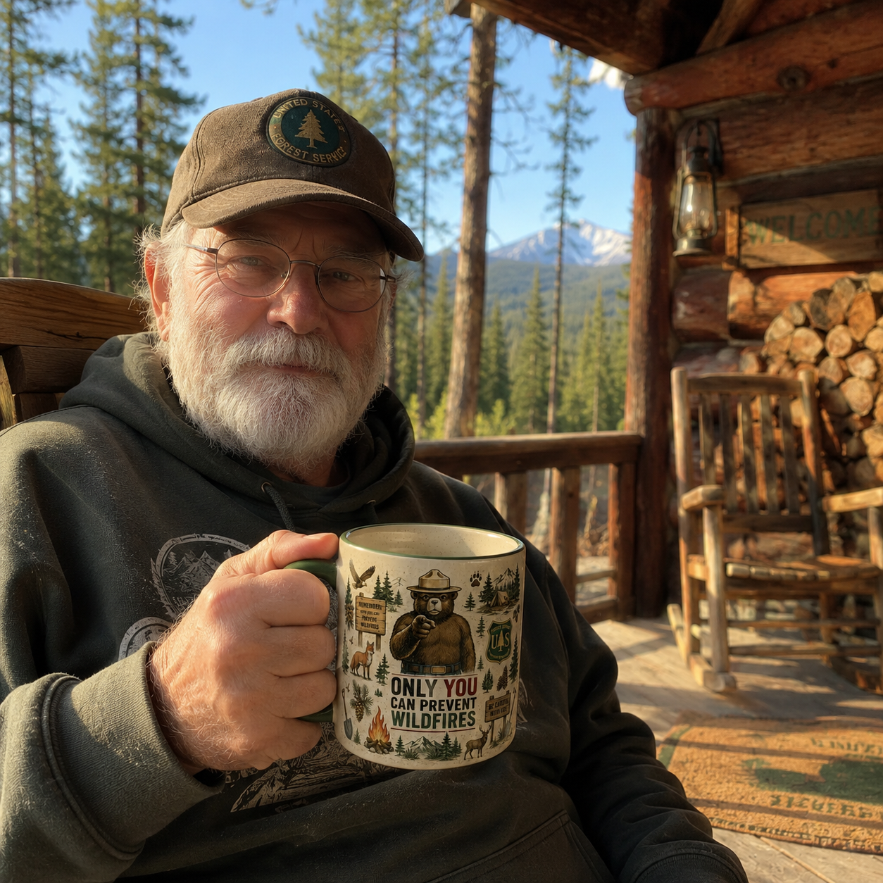 USFS Only You Can Prevent Wildfires Mug