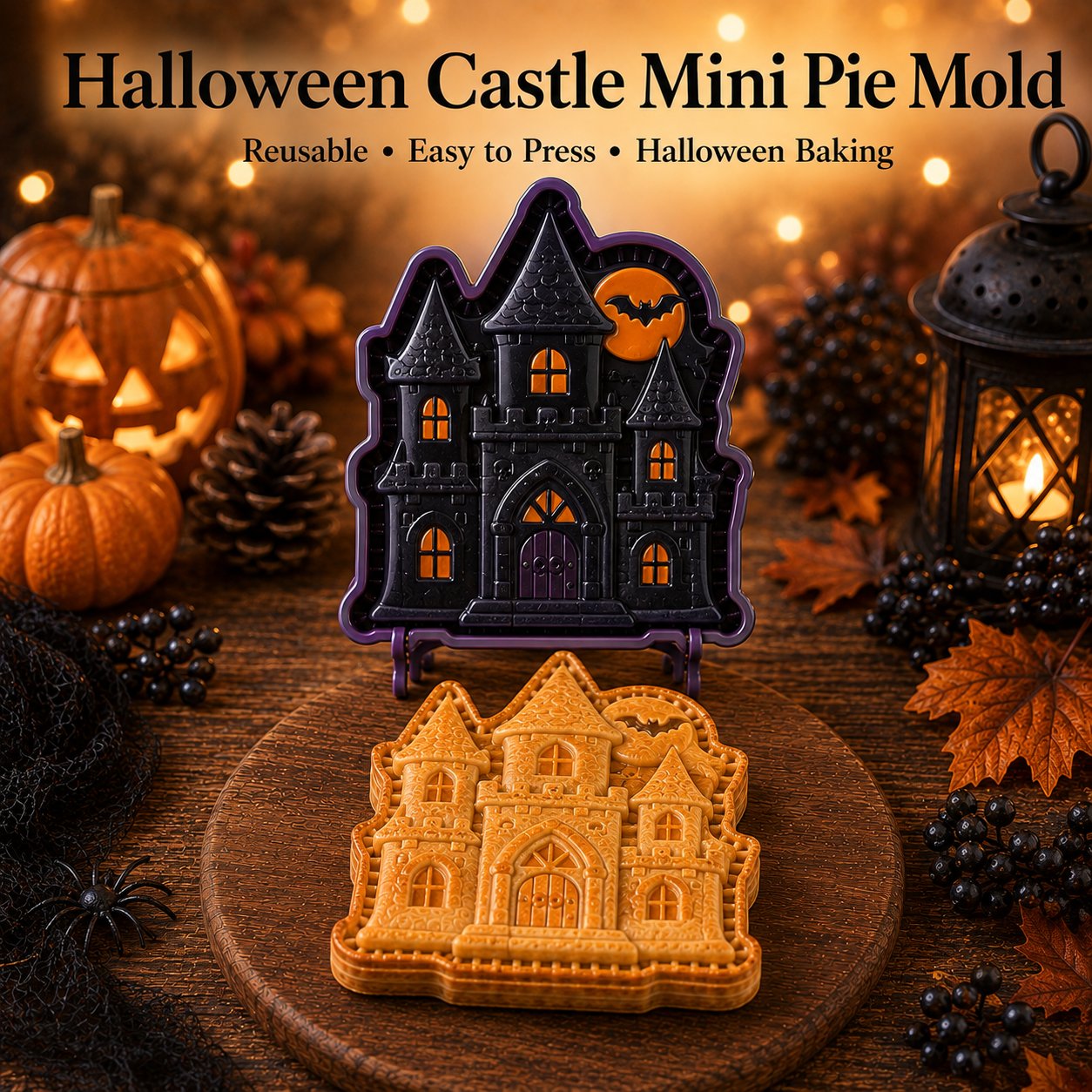 Halloween Mini Pie Mold Collection