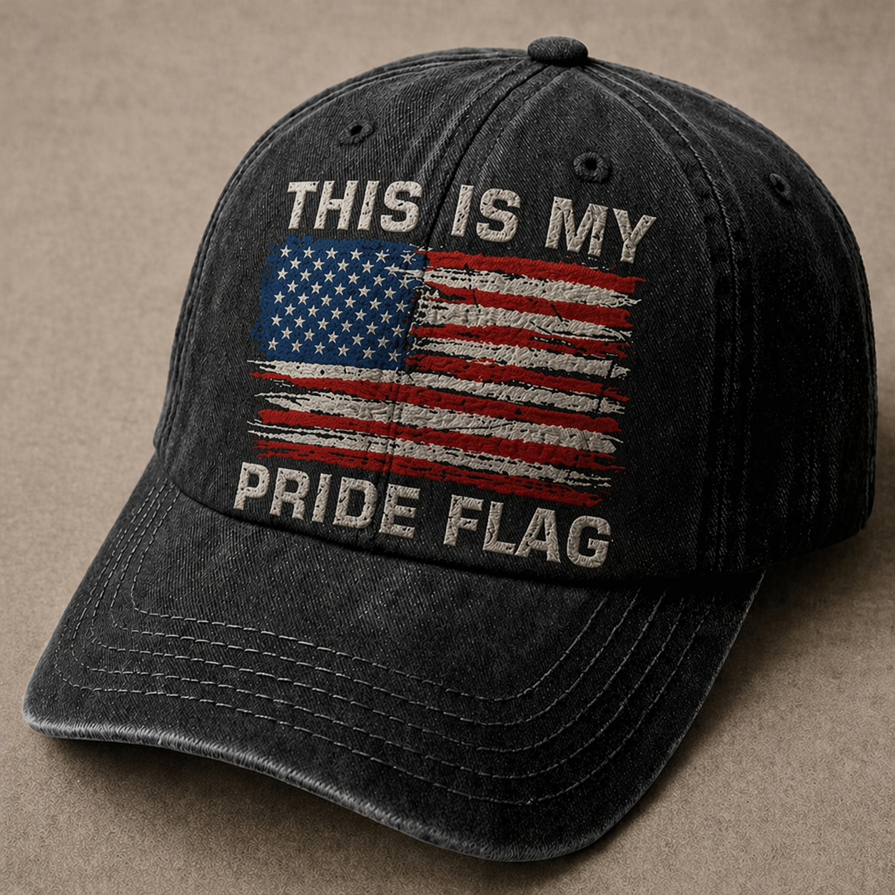 This Is My Pride Flag Vintage Baseball Cap