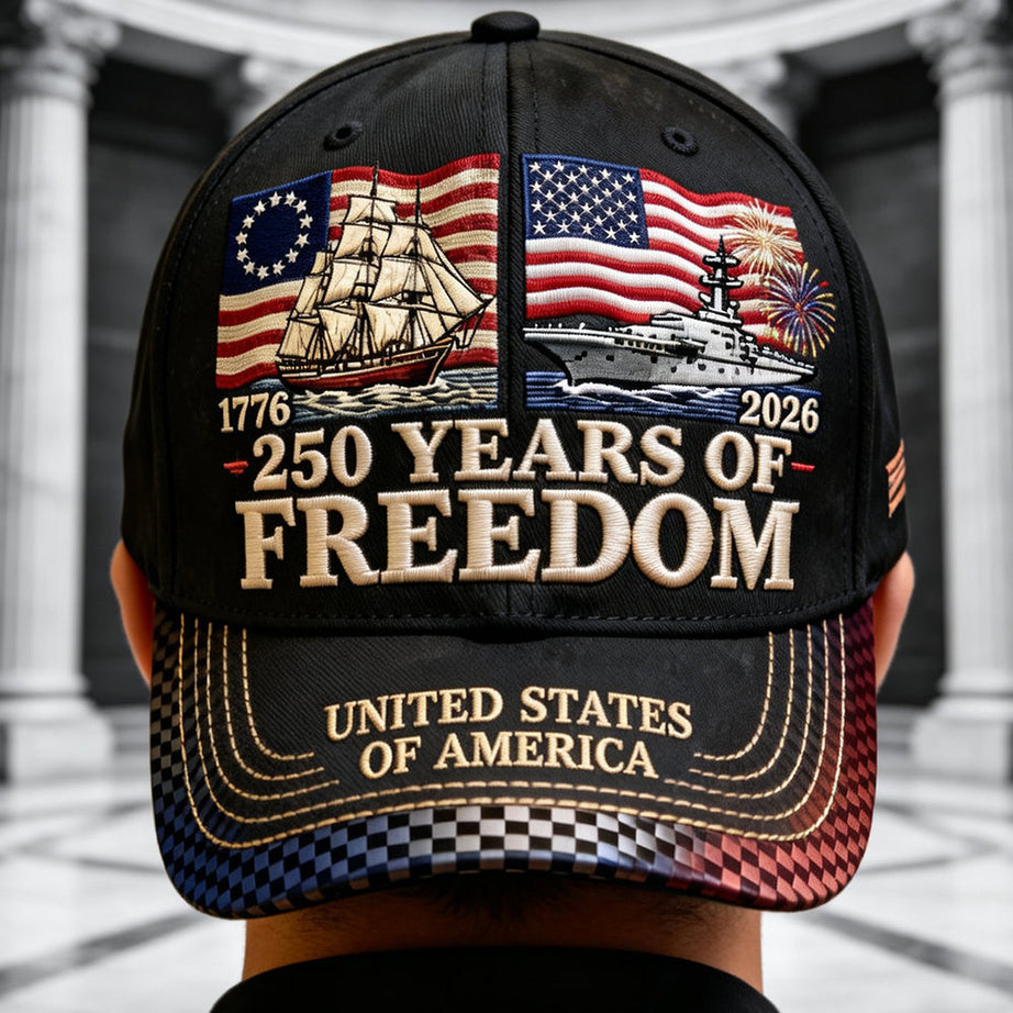 America 250 Anniversary Classic Cap Patriotic Gifts
