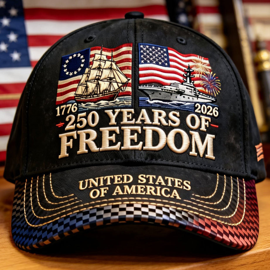 America 250 Anniversary Classic Cap Patriotic Gifts