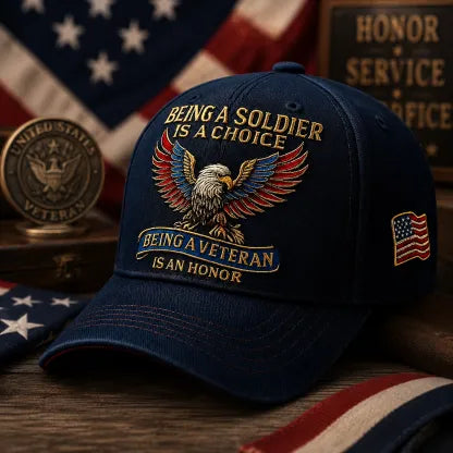 “Being a Soldier, Being a Veteran” Commemorative Cap