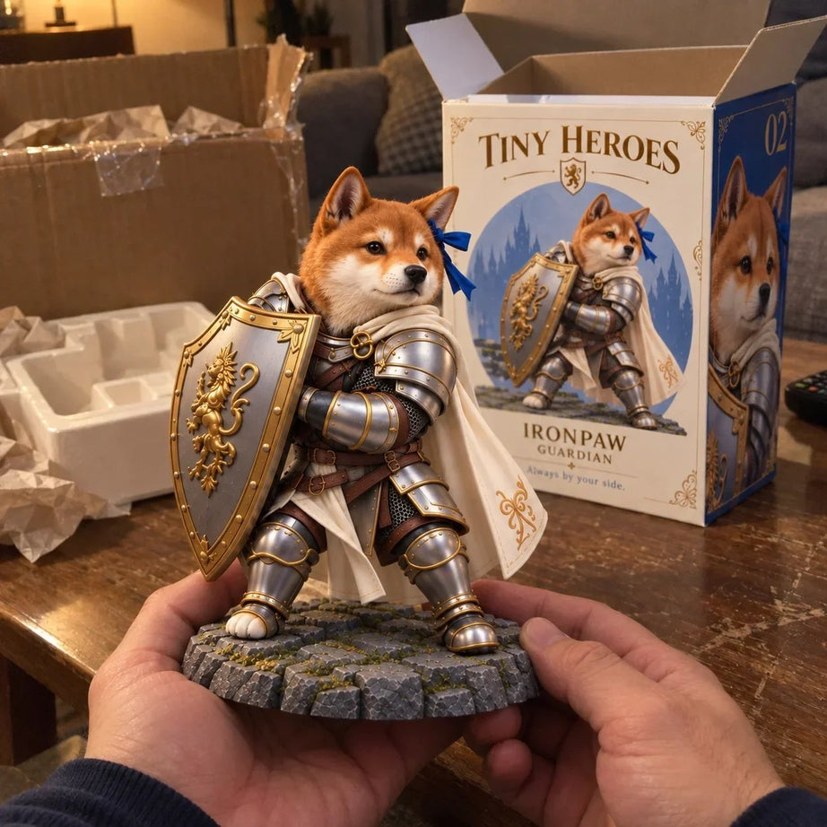 Tiny Fantasy Animal Heroes Collectible Figurines