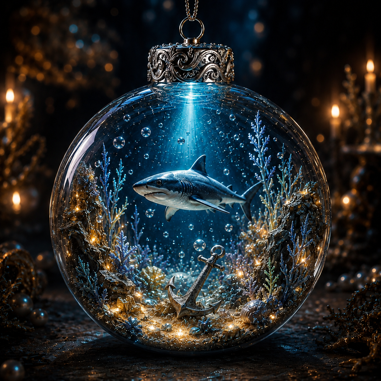 Ocean Series Illuminated 3D Model Decorations