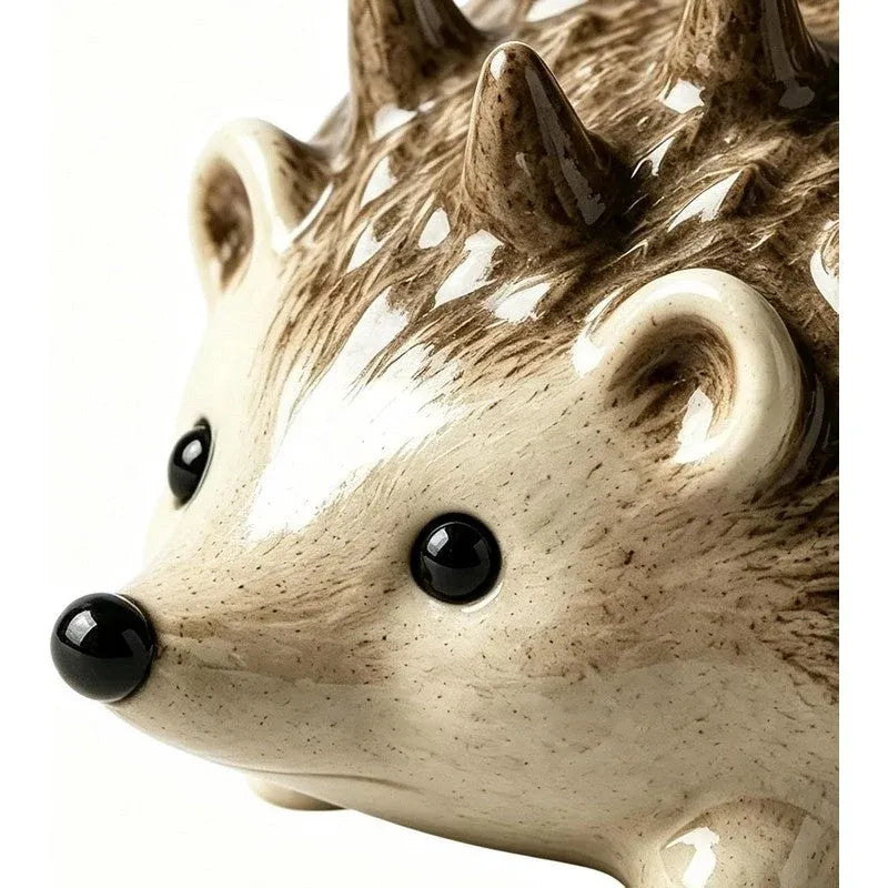 Cute Resin Hedgehog Ring & Trinket Holder