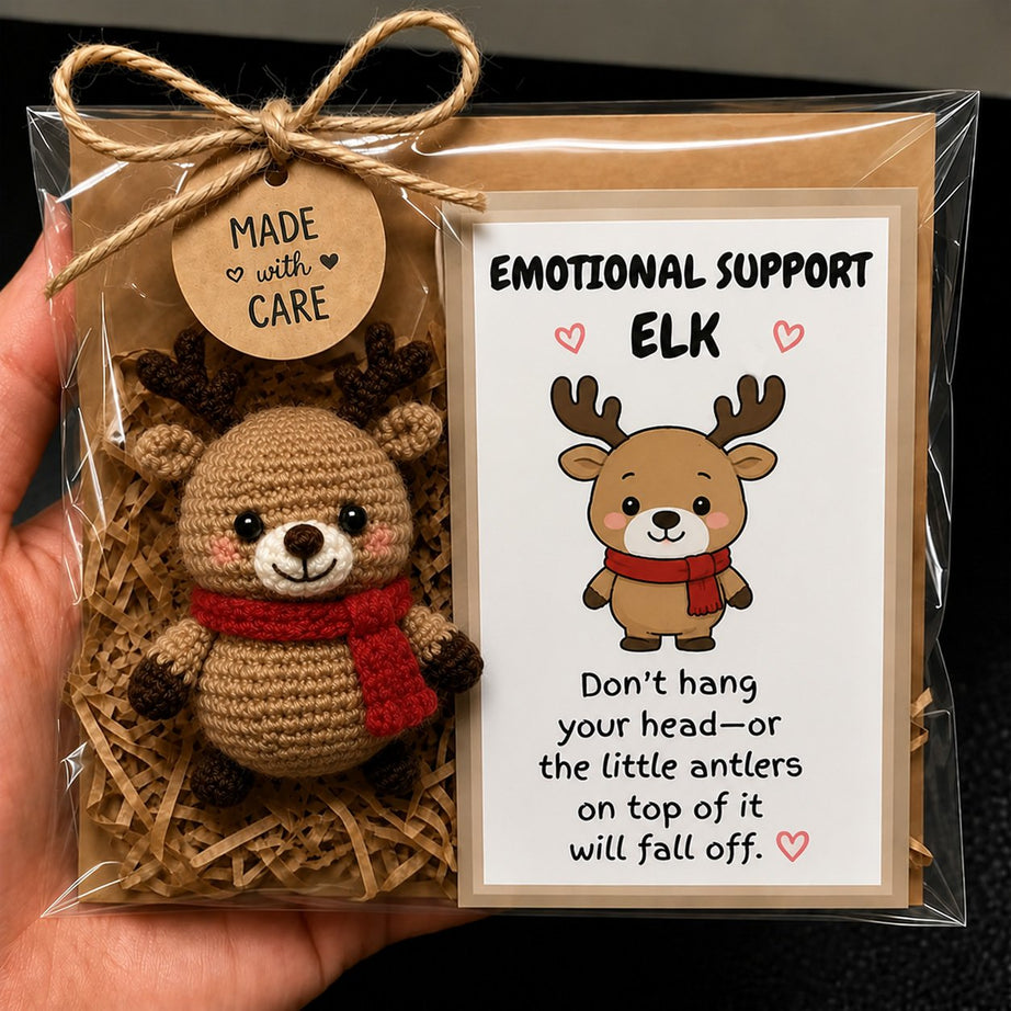 Handmade Christmas Therapy Plush Crew
