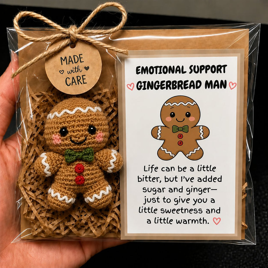 Handmade Christmas Therapy Plush Crew