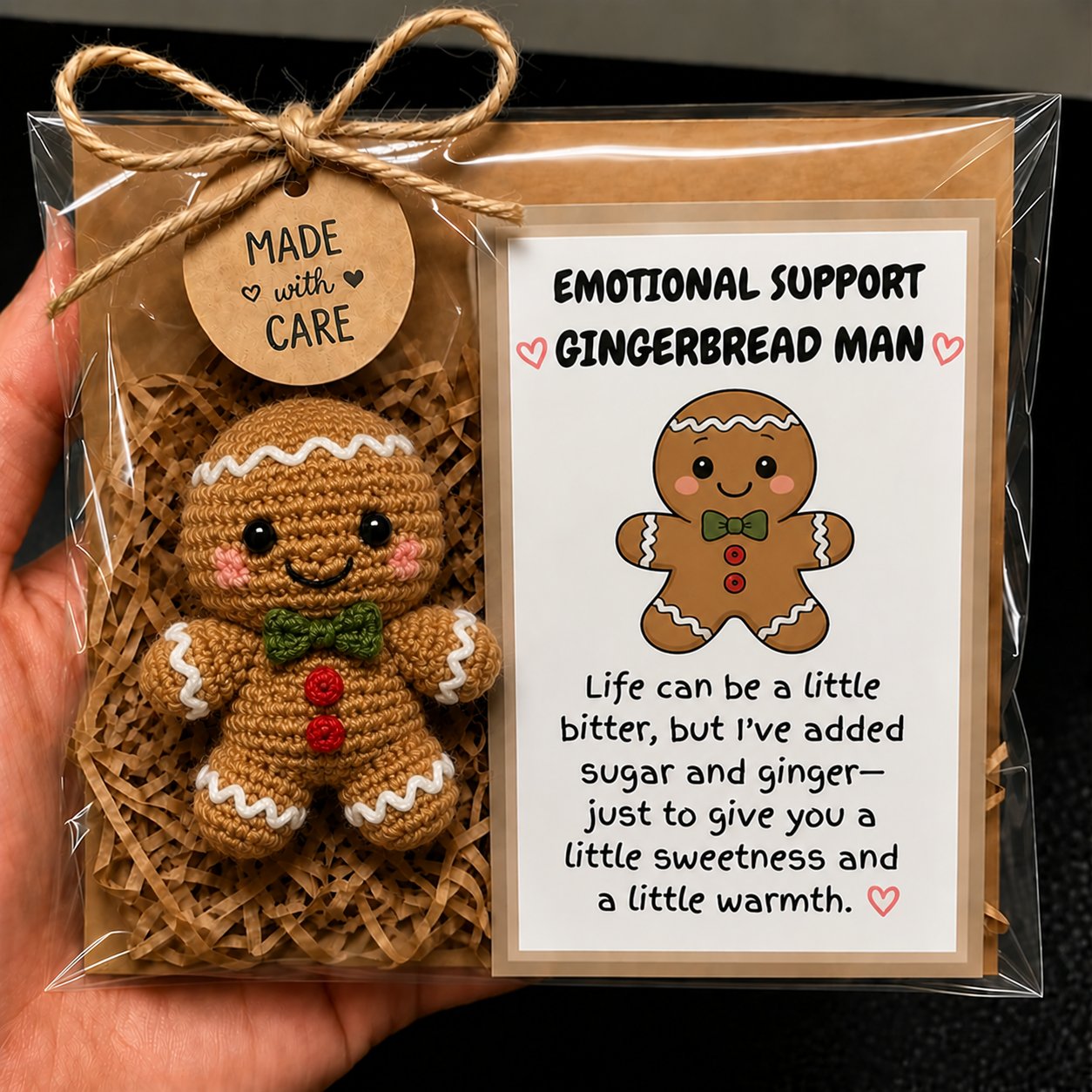 Handmade Christmas Therapy Plush Crew