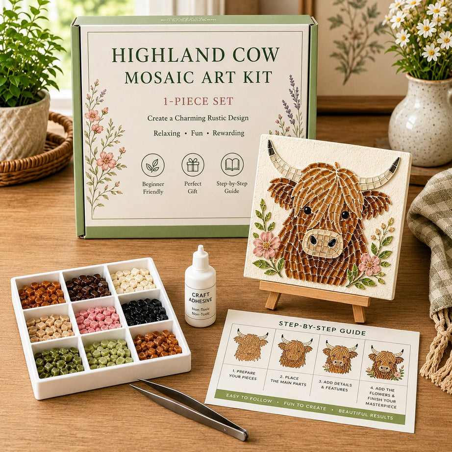 Woodland Mosaic Art Diy Kit