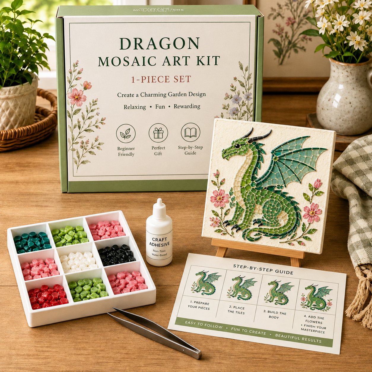 Woodland Mosaic Art Diy Kit