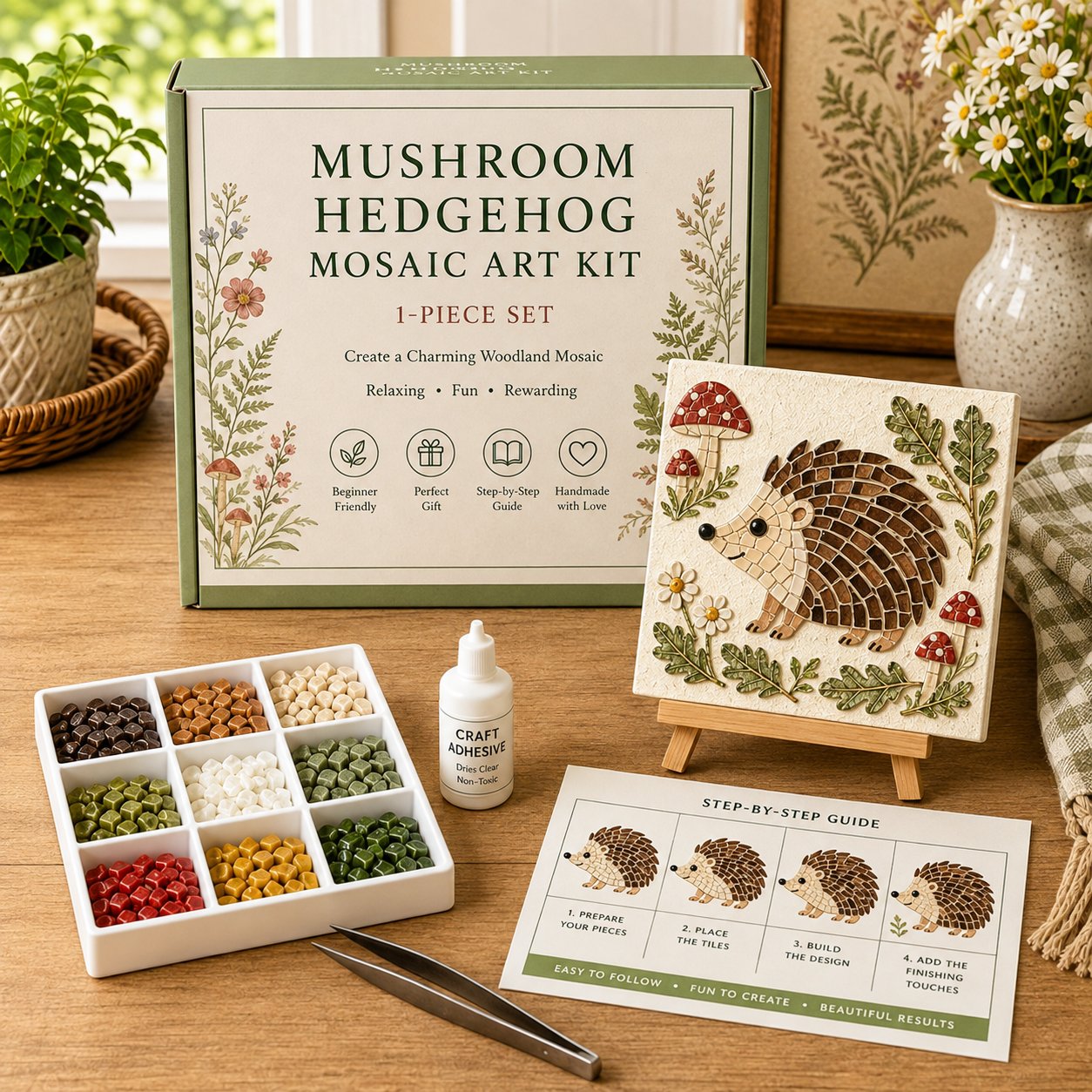 Woodland Mosaic Art Diy Kit