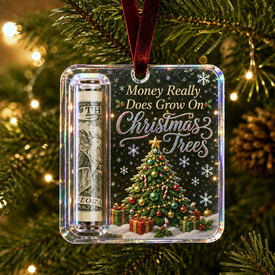 Christmas Cash Gift Ornament- Make Cash Feel Like A Real Christmas Gift