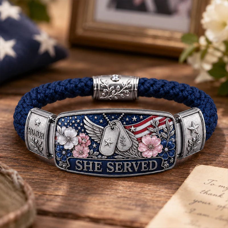 Empowered Service Women's Veteran Bracelet Collection