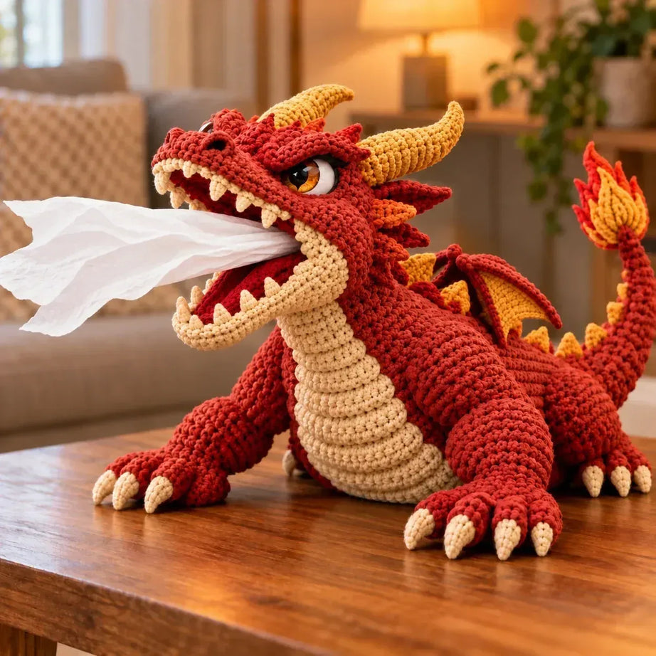 Fantasy Crochet Tissue Box Cover DIY Kit