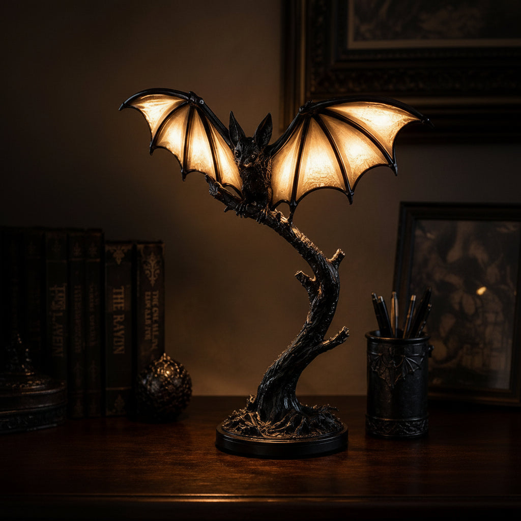 Glowing Bat Desk Lamp