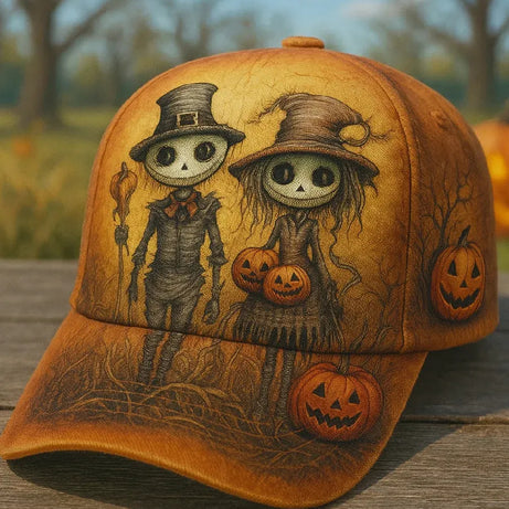 Halloween Spirit Collection： Spooky & Stylish Baseball Caps