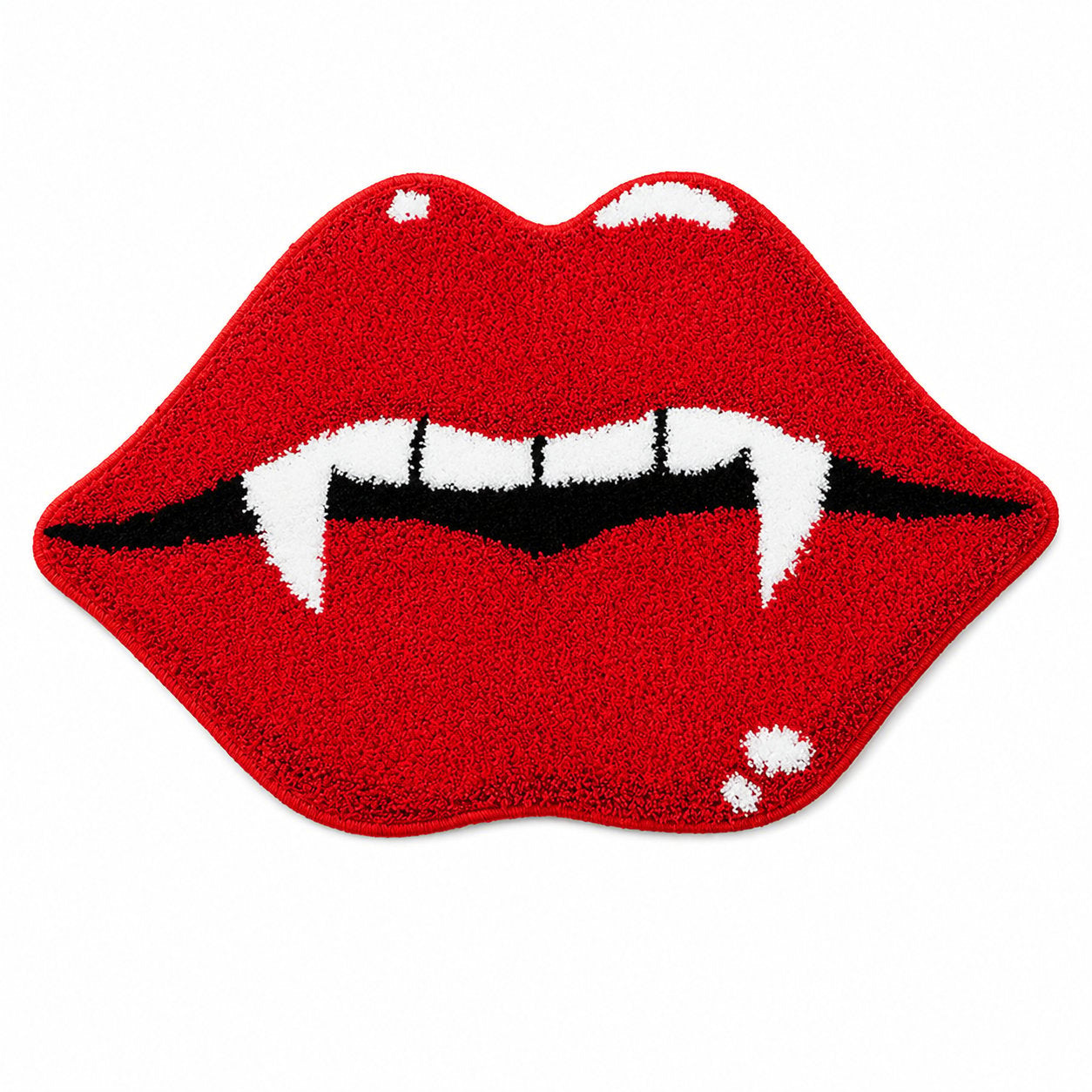 Halloween Unwelcome Bat Thick Polyester Indoor Entryway Mat