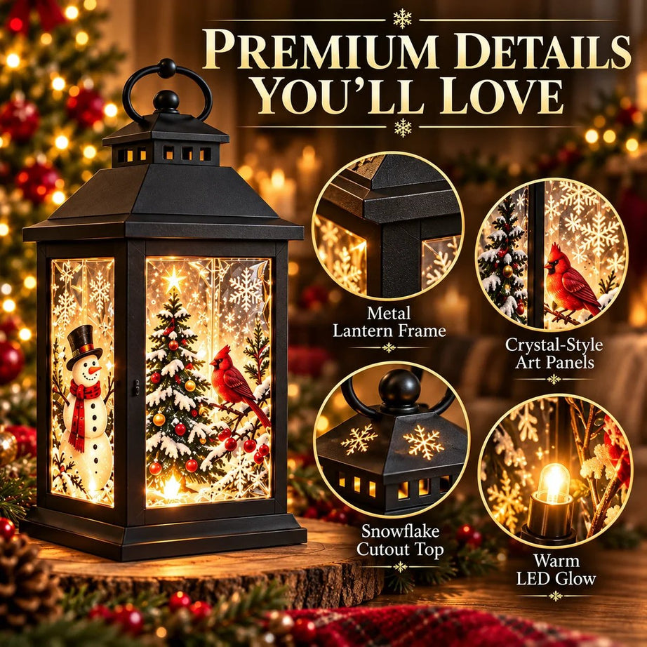 Interchangeable Crystal Lantern