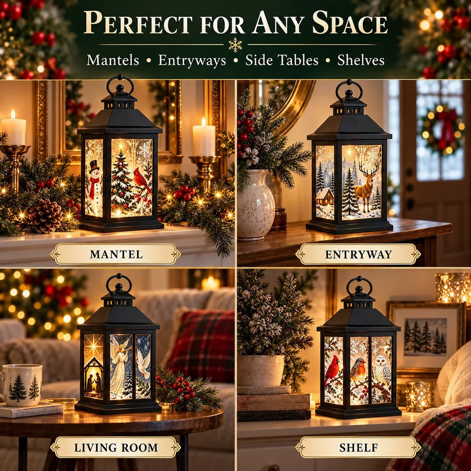 Interchangeable Crystal Lantern