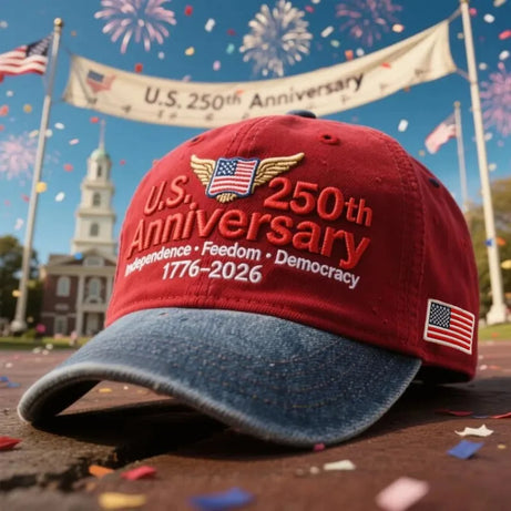 Celebrates the U.S. 250th Anniversary Retro Washed Cap