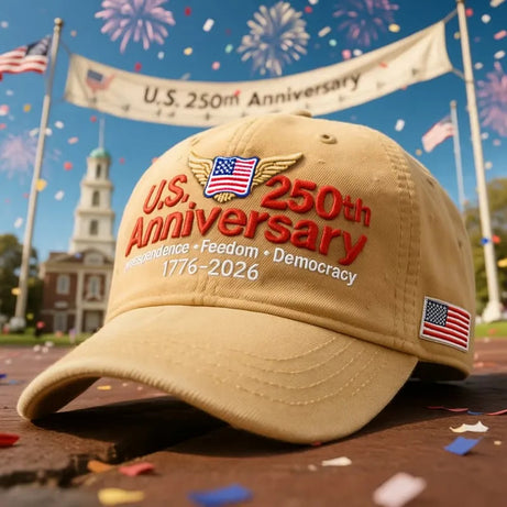 Celebrates the U.S. 250th Anniversary Retro Washed Cap