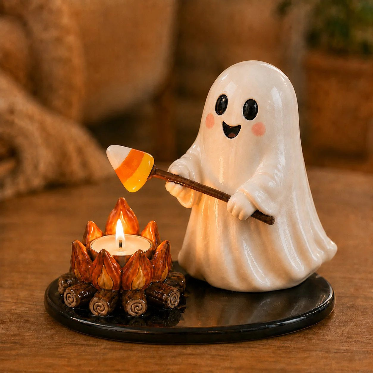 Halloween Campfire Tealight Holder