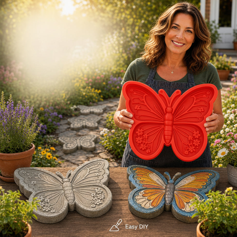 Reusable Sunflower Stepping Stone Mold