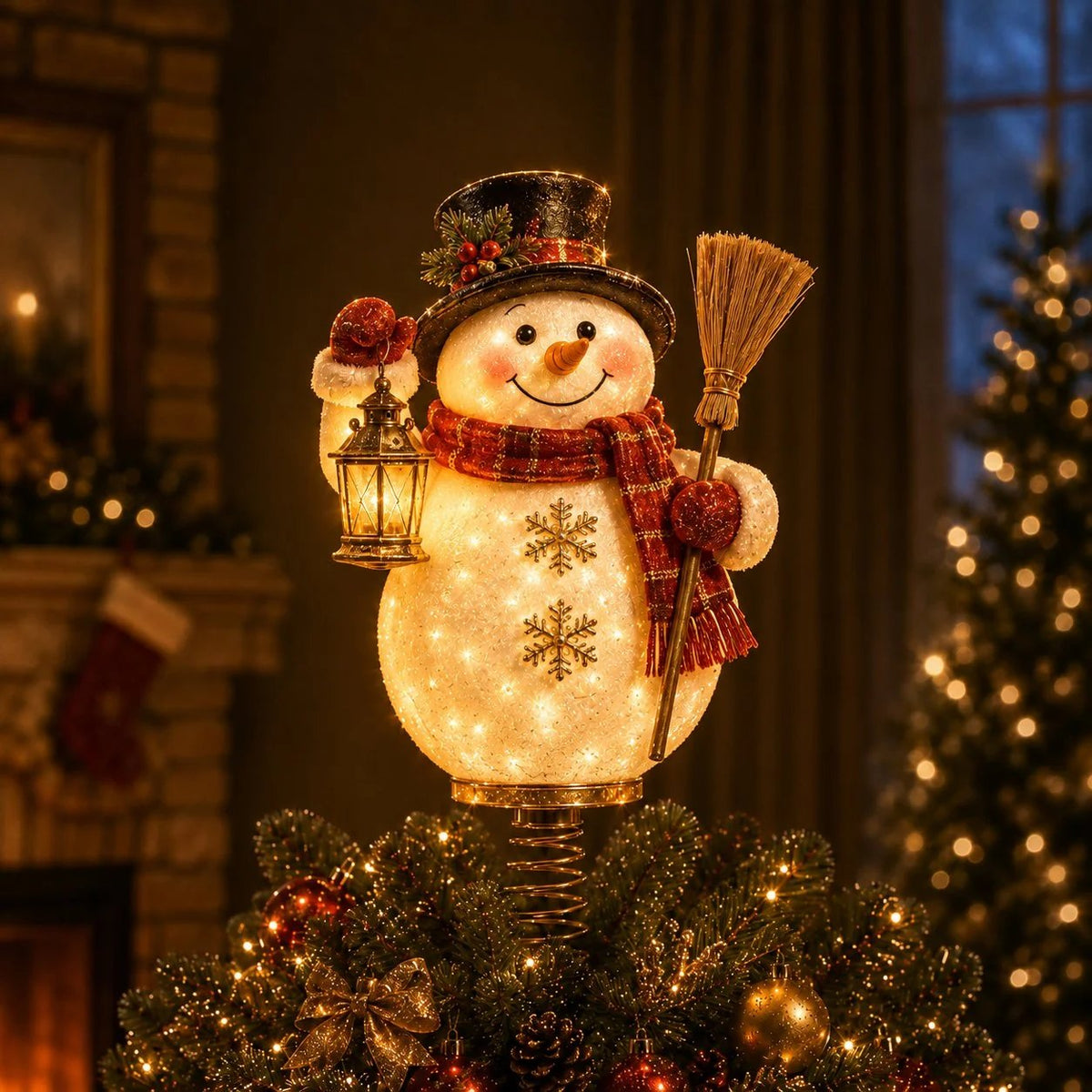 Lighted Christmas Tree Topper Collection