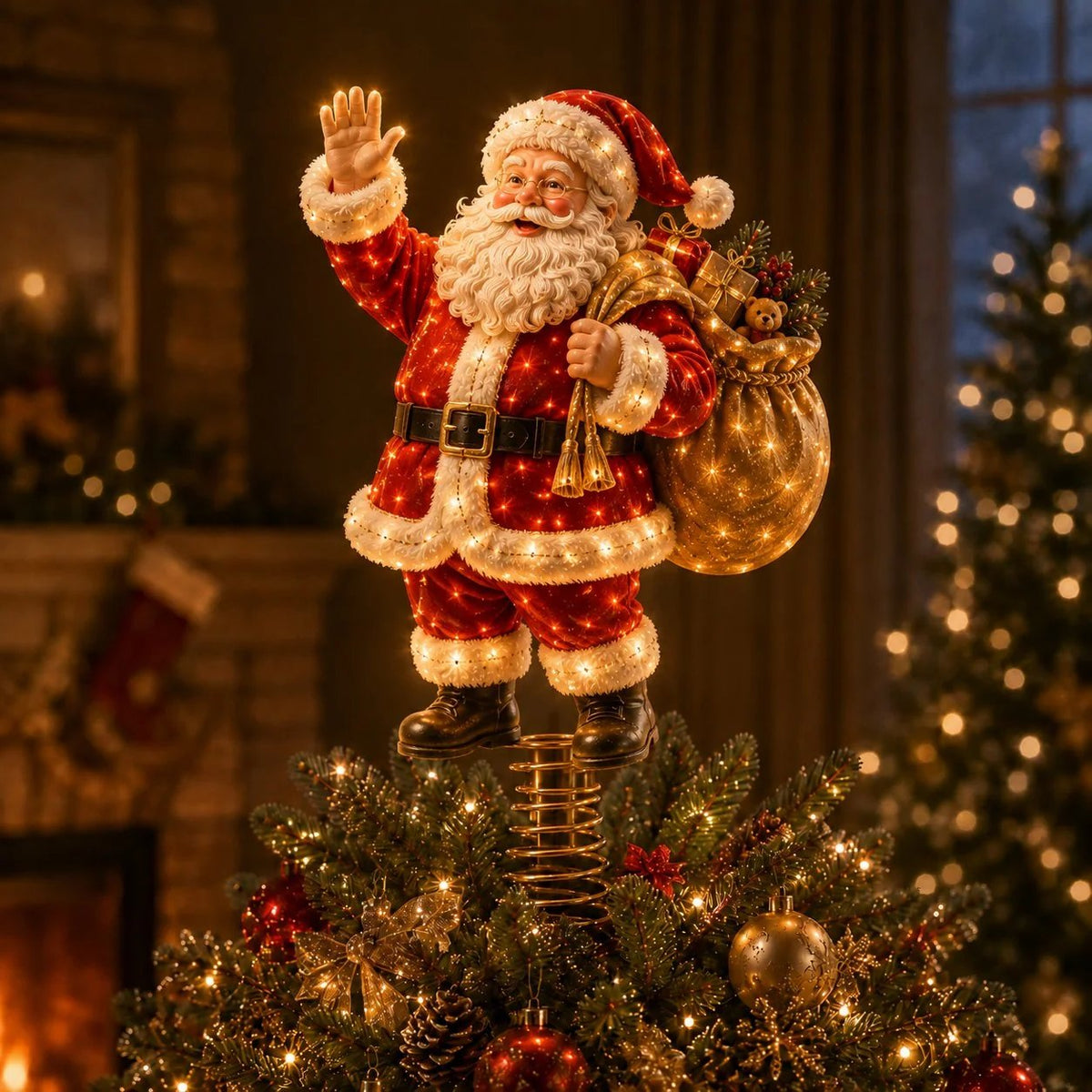 Lighted Christmas Tree Topper Collection