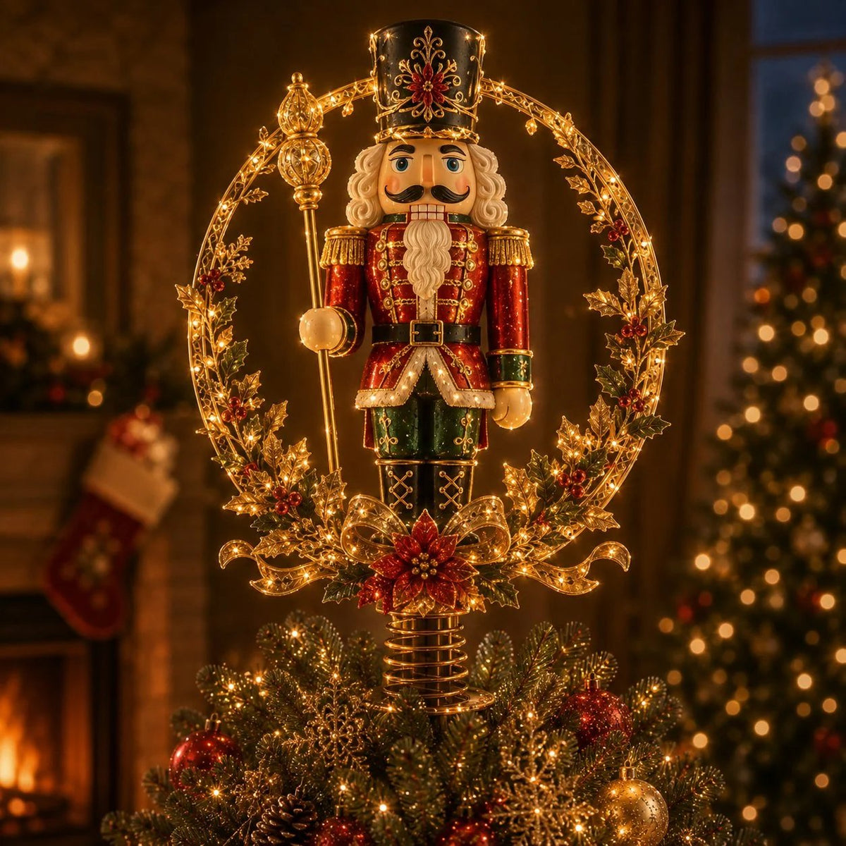 Lighted Christmas Tree Topper Collection
