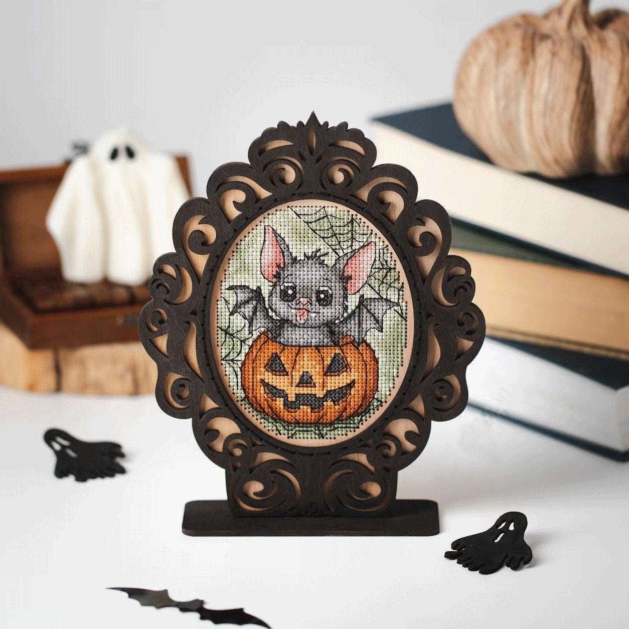 Halloween Frame Cross Stitch KIT
