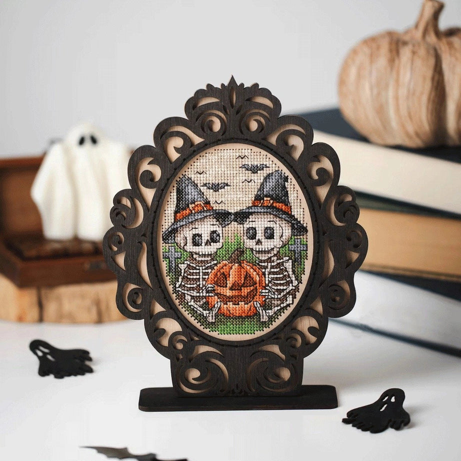 Halloween Frame Cross Stitch KIT