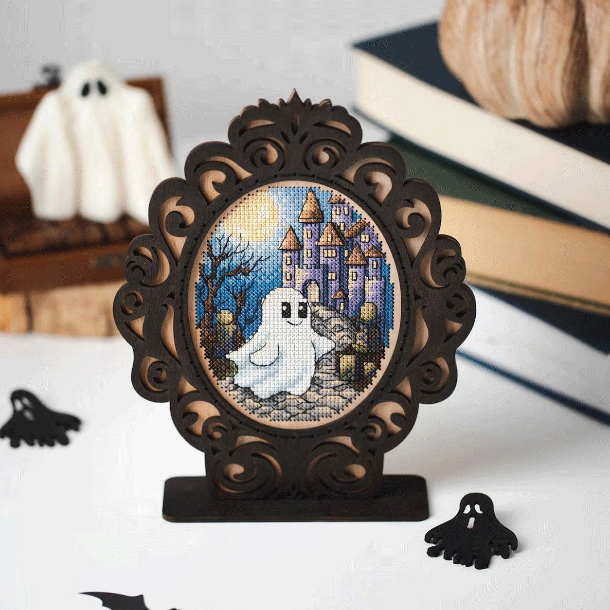 Halloween Frame Cross Stitch KIT