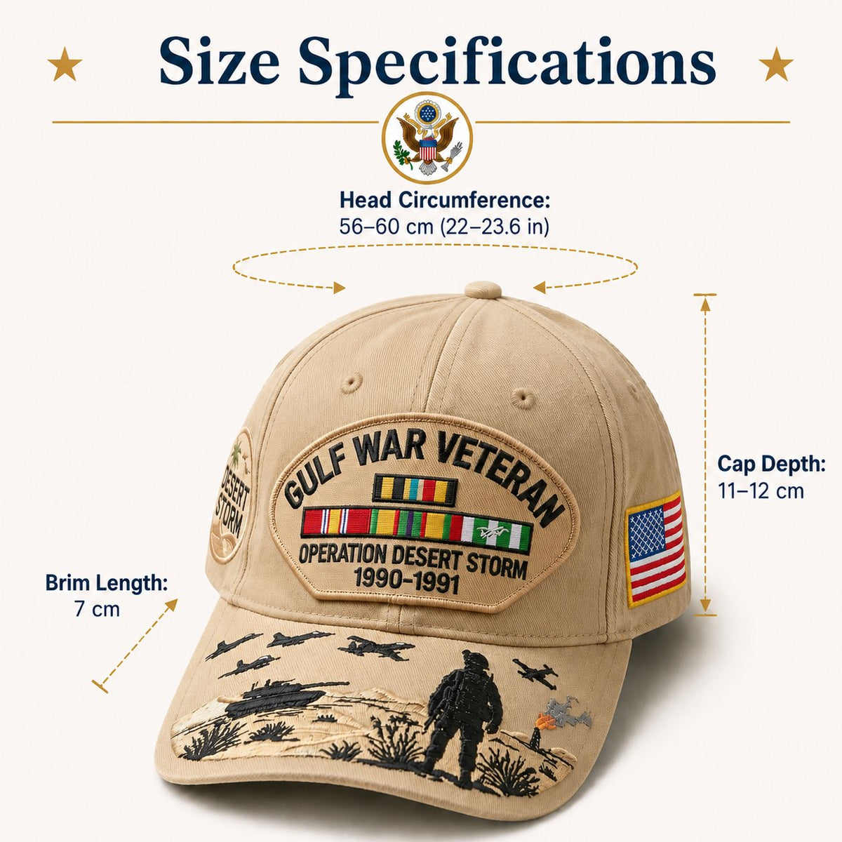 Gulf War Veteran Tribute Cap