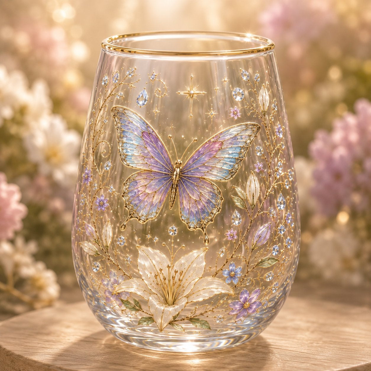 Limited Edition 2026 Highland Garden Glass Tea Cup