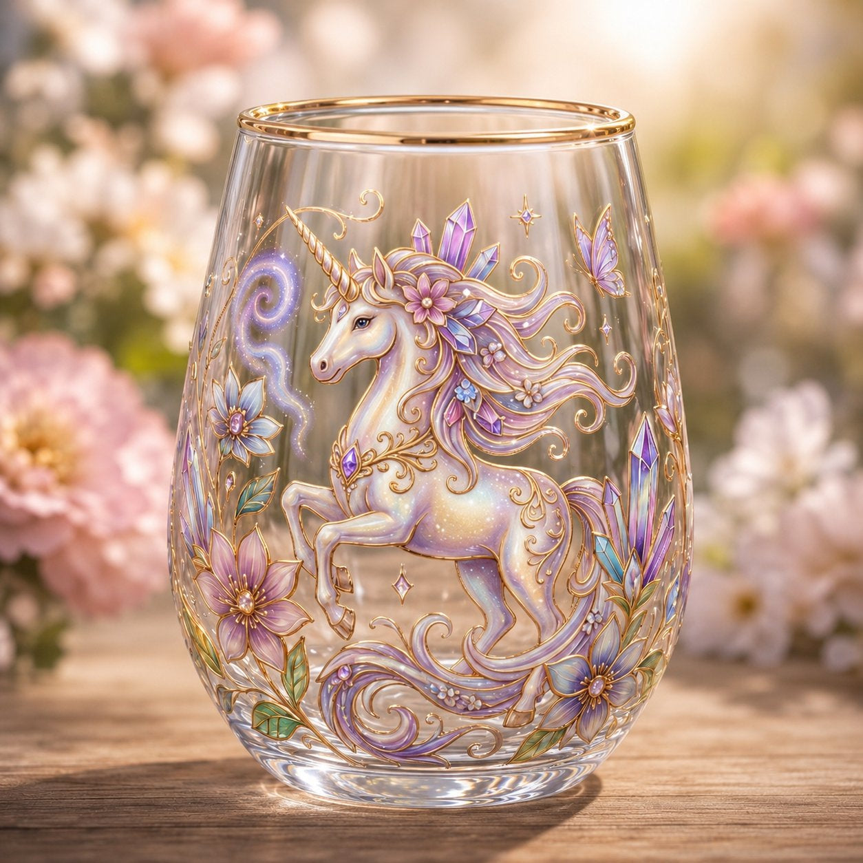 Limited Edition 2026 Highland Garden Glass Tea Cup