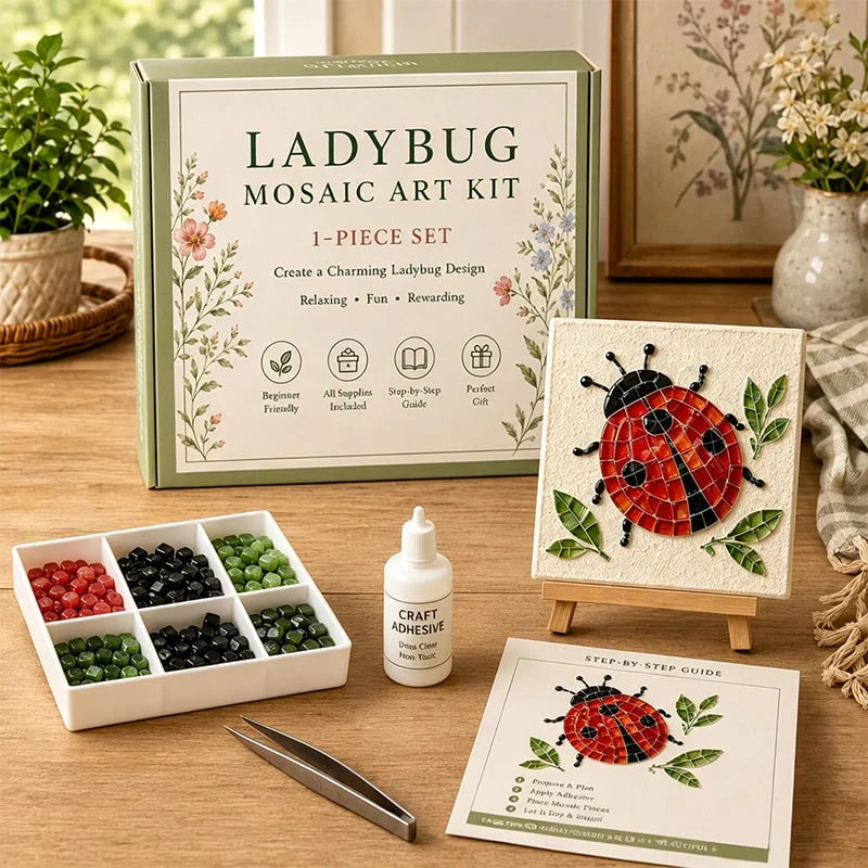 Cottage Garden Mosaic DIY Kit – Create Your Own Masterpiece