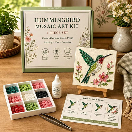 Cottage Garden Mosaic DIY Kit – Create Your Own Masterpiece